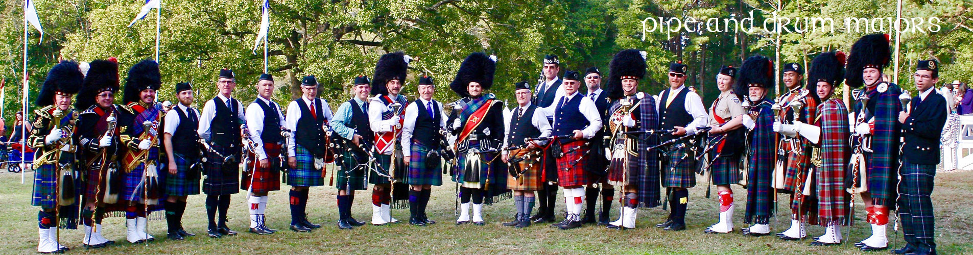 Pipe and Drum Majors