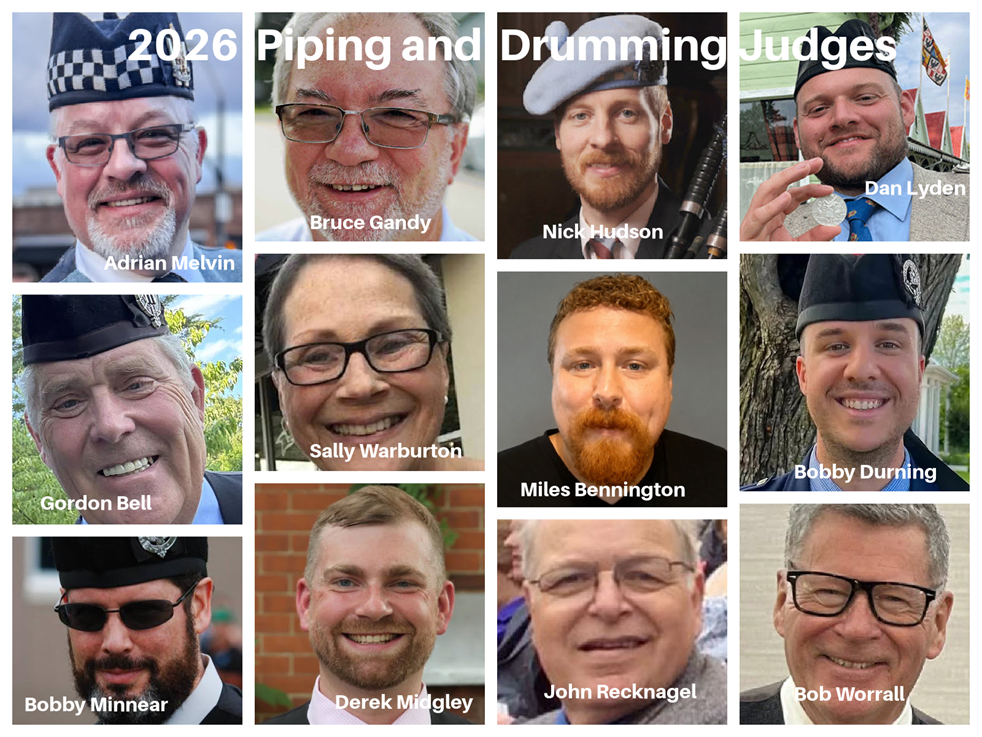 Pipe Drum Judges